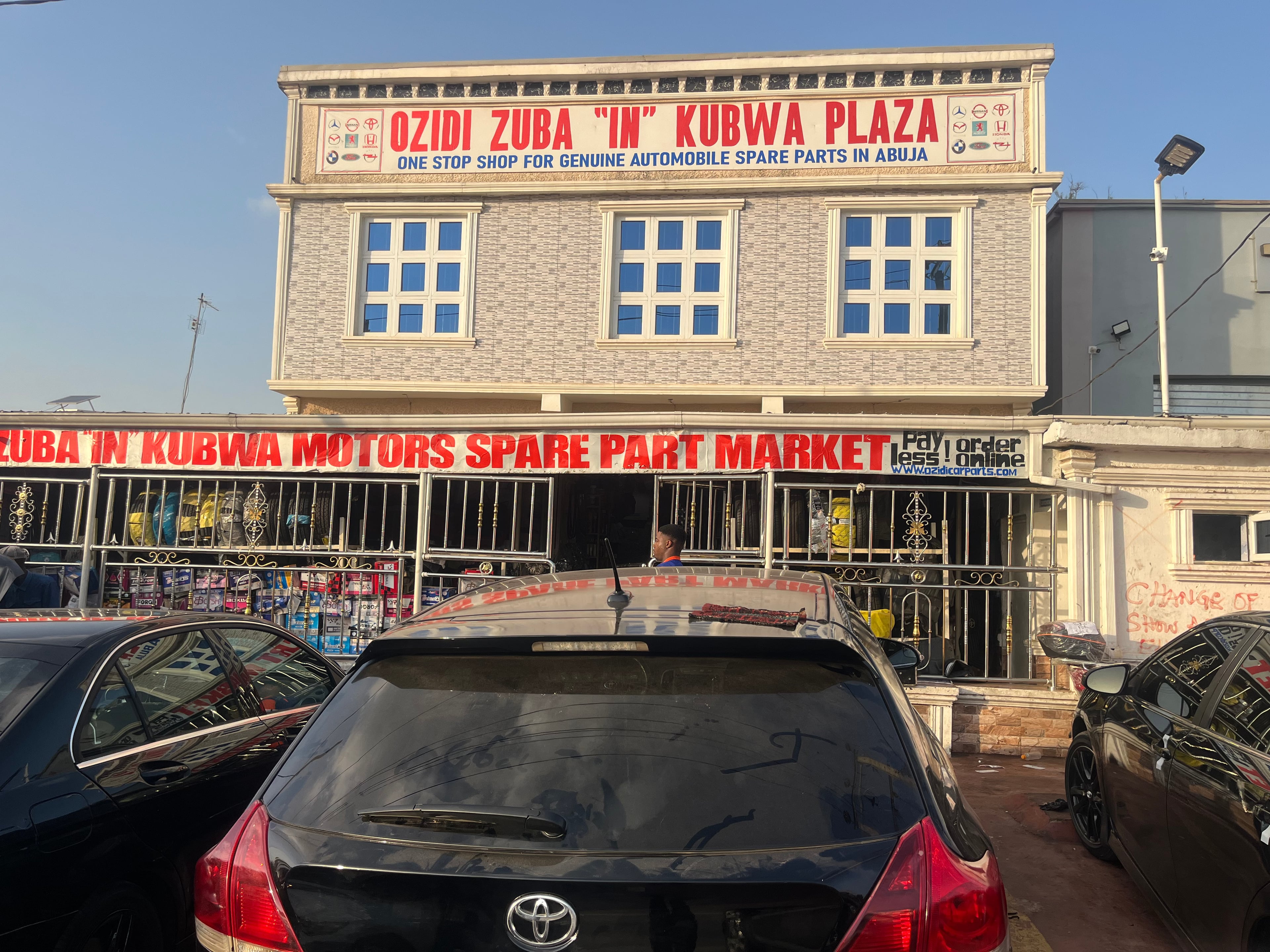 Ozidi Zuba in Kubwa storefront
